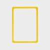 GEToolbox® Message Frame A5 YELLOW