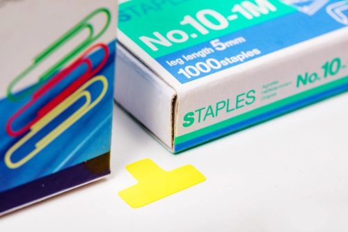 GEToolbox® Table Markers T-shape 7,5 mm RED