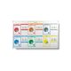 GEToolbox® Falra szerelhető, törölhető mágneses fehér tábla