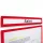 GEToolbox® Fejléc "LITE" Információs kerethez A3 Álló PIROS