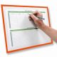 GEToolbox® "LITE" CUT-OUT Document Holder A4 ORANGE