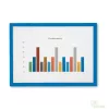 GEToolbox® Lite Design Információs keret A4 KÉK