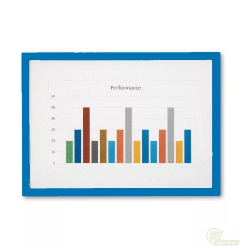 GEToolbox® Lite Design Információs keret A4 KÉK