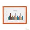 GEToolbox® LITE Design Információs keret A4 NARANCS