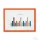 GEToolbox® LITE Design Információs keret A4 NARANCS