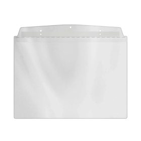 Visual pocket, A4 landscape, self-adhesive, transparent