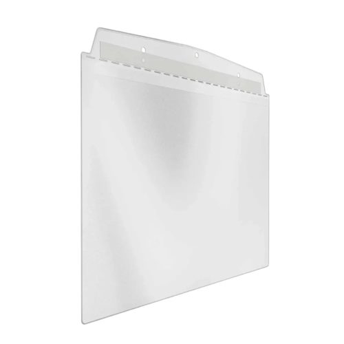 Visual pocket, A6 landscape, self-adhesive, transparent