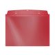 Visual pocket, A6 landscape, self-adhesive, red