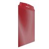 Visual pocket, A4 portrait, self-adhesive, red
