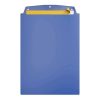 Visual pocket, A4 portrait, self-adhesive, SIGNAL BLUE