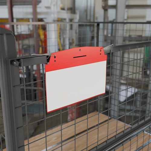 Wire hanger for visual pockets