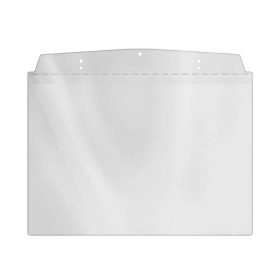 Visual pocket, A4 landscape, hanging, transparent 