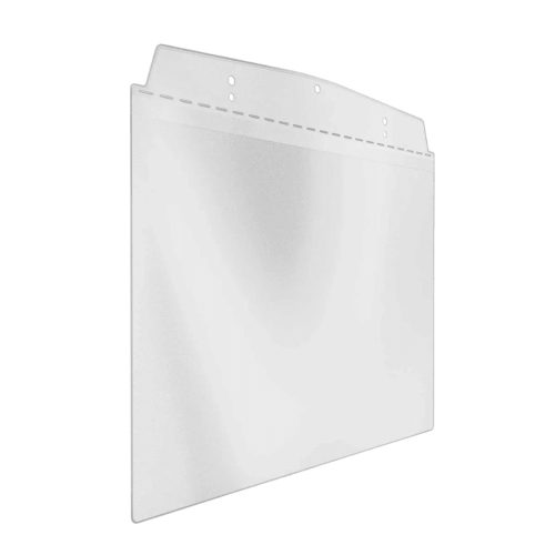 Visual pocket, A5 landscape, hanging, transparent 