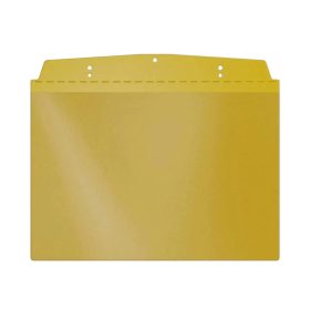 Visual pocket, A4 landscape, hanging, TRAFFIC YELLOW