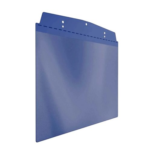 Visual pocket, A6 landscape, hanging, SIGNAL BLUE