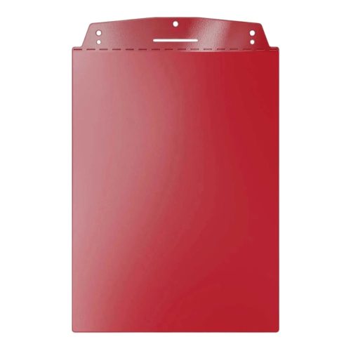 Visual pocket, A4 portrait, hanging, red 