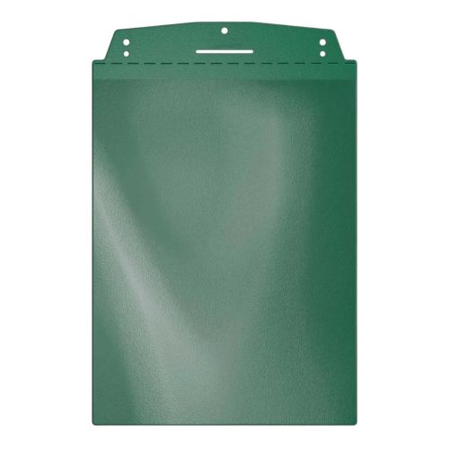 Visual pocket, A4 portrait, hanging, green 