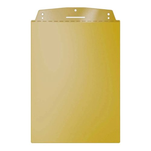 Visual pocket, A4 portrait, hanging, TRAFFIC YELLOW 