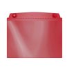 Visual pocket, A4 landscape, with strong magnets, red