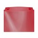Visual pocket, A6 landscape, with strong magnets, red