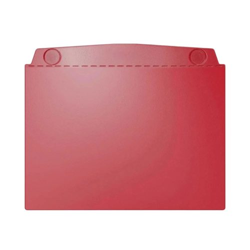 Visual pocket, A4 landscape, with strong magnets, red