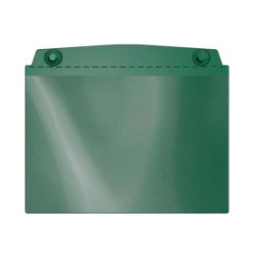 Visual pocket, A6 landscape, with strong magnets, green