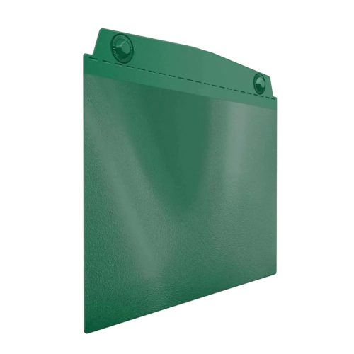 Visual pocket, A5 landscape, with strong magnets, green