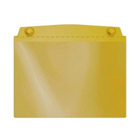   Visual pocket, A6 landscape, with strong magnets, TRAFFIC YELLOW