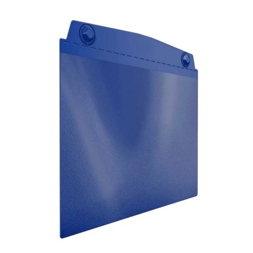 Visual pocket, A6 landscape, with strong magnets, SIGNAL BLUE