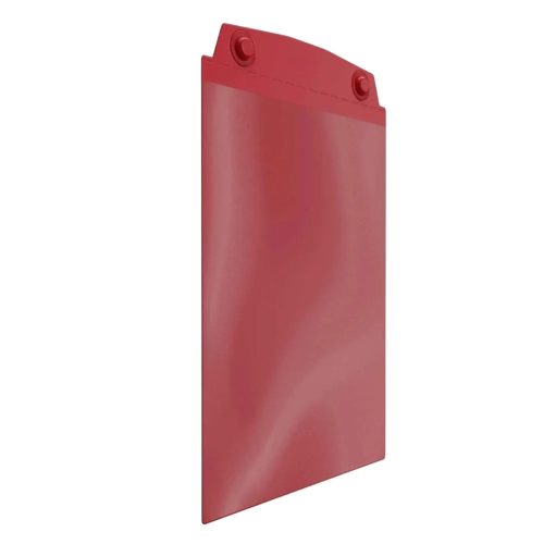 Visual pocket, A4 portrait, with strong magnets, red