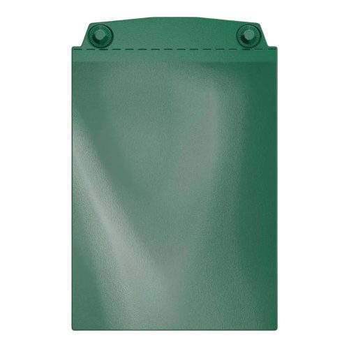 Visual pocket, A4 portrait, with strong magnets, green
