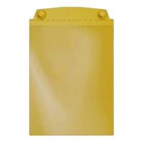  Visual pocket, A4 portrait, with strong magnets, TRAFFIC YELLOW