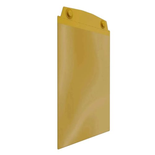 Visual pocket, A4 portrait, with strong magnets, TRAFFIC YELLOW