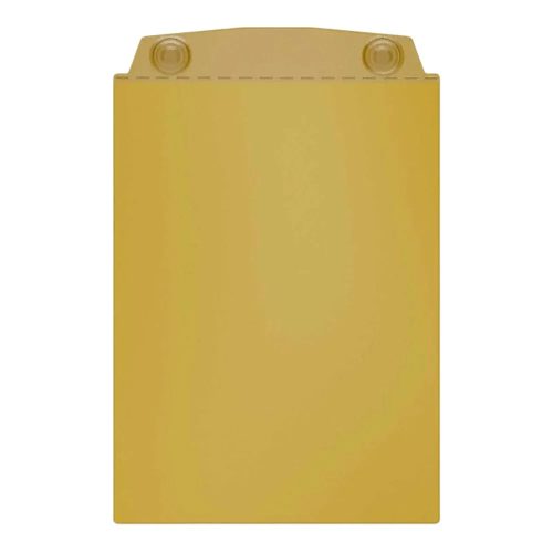 Visual pocket, A4 portrait, with strong magnets, TRAFFIC YELLOW