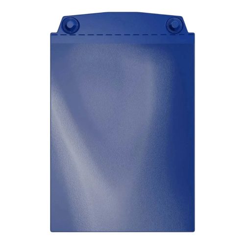Visual pocket, A4 portrait, with strong magnets, SIGNAL BLUE