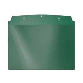 Visual pocket, A6 landscape, with magnetic strip, green