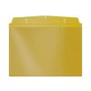 Visual pocket, A6 landscape, with magnetic strip, TRAFFIC YELLOW