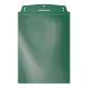 Visual pocket, A4 portrait, with magnetic strip, green