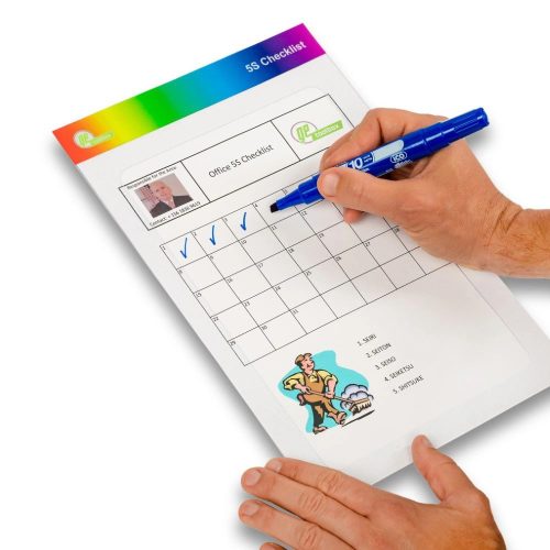 "QUICK CHANGE" Öntapadó Dokumentumtartó Kivágott A3 Álló SÁRGA