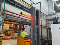 Targonca biztonsági kapu